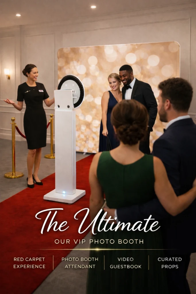 The ultimate photo booth package details